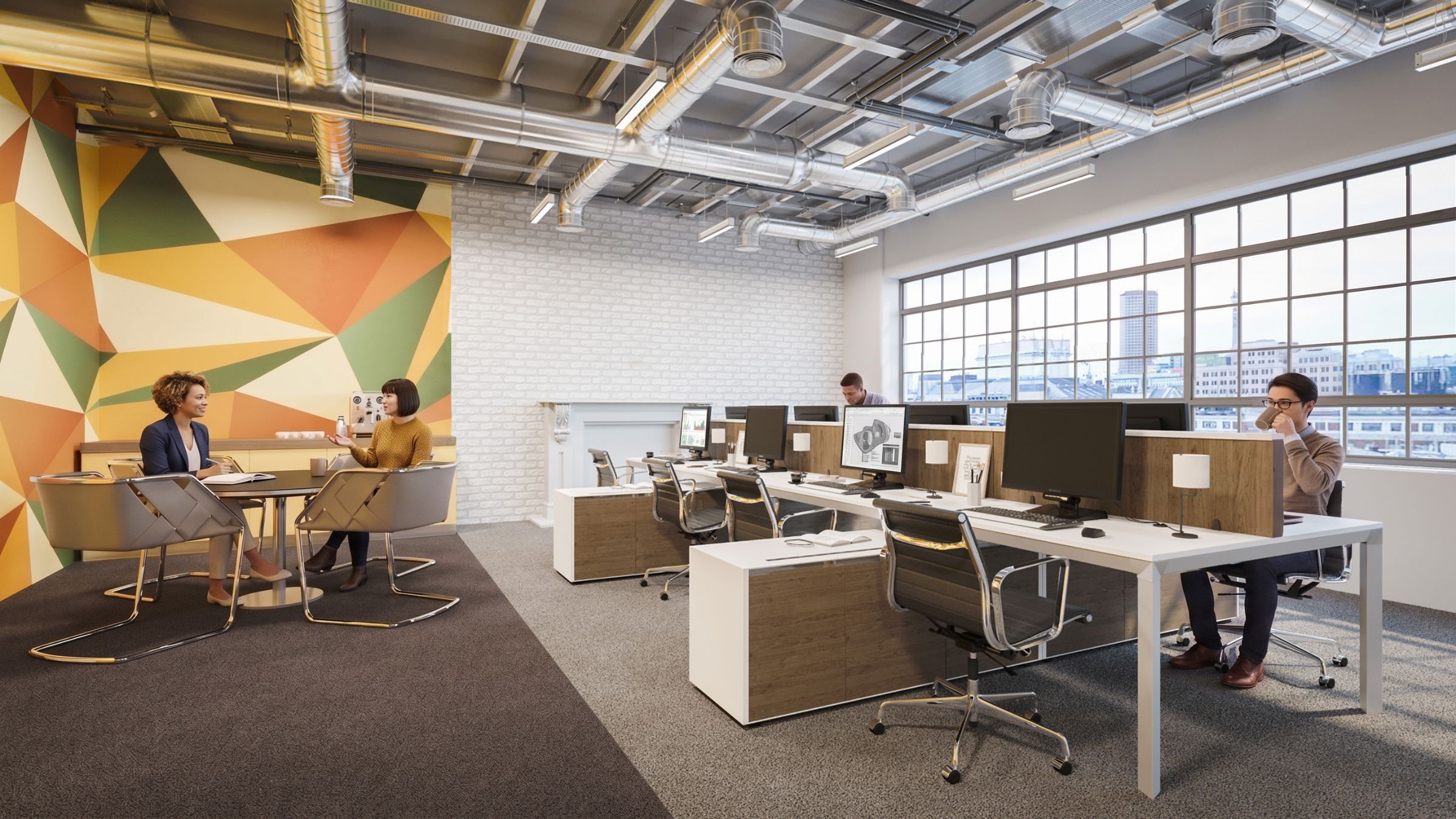 Soho open floor